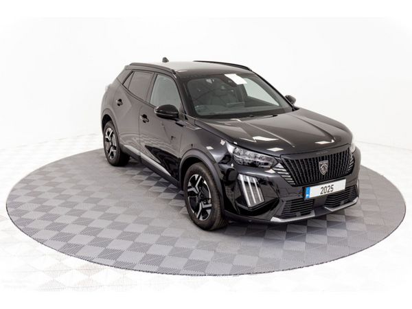 Peugeot 2008 SUV, Petrol Hybrid, 2025, Black
