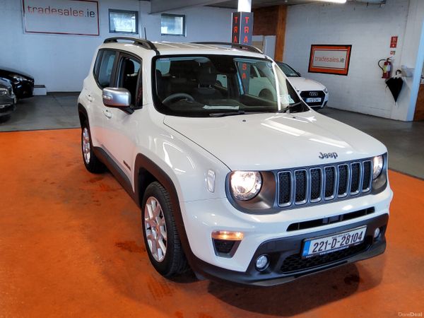 Jeep Renegade SUV, Petrol, 2022, White