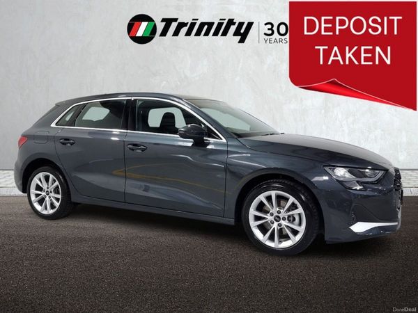 Audi A3 Hatchback, Petrol Plug-in Hybrid, 2026, Grey