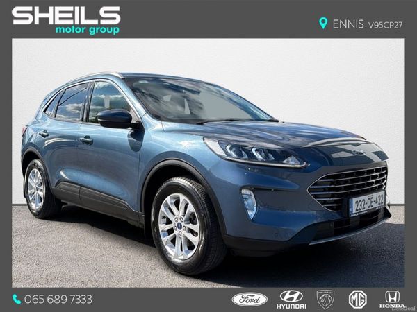Ford Kuga SUV, Petrol Plug-in Hybrid, 2023, Blue
