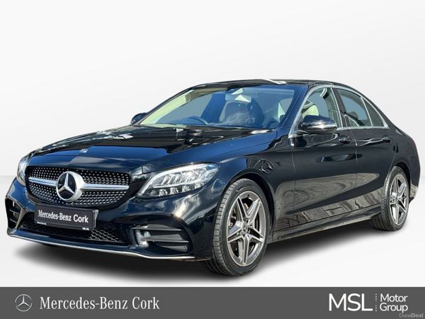 Mercedes-Benz C-Class Saloon, Diesel, 2020, Black