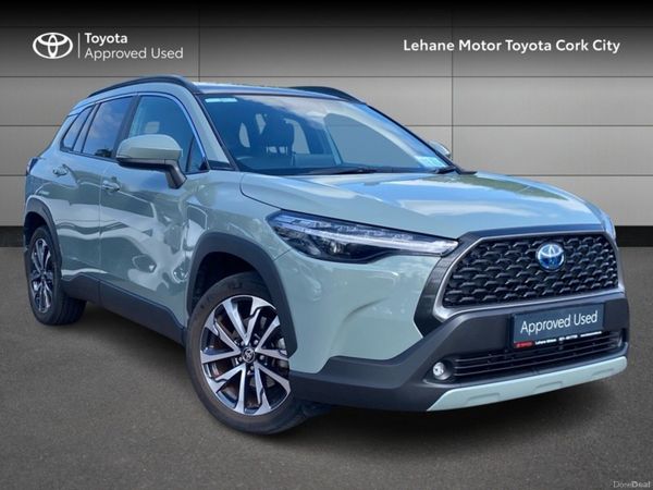 Toyota Corolla Cross SUV, Petrol Hybrid, 2023, Green