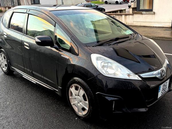 Honda Fit Hatchback, Petrol Hybrid, 2013, Black