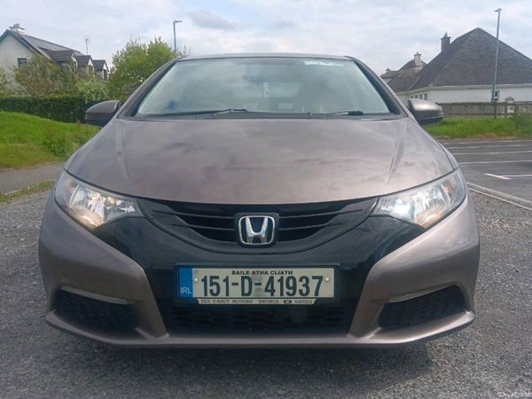 Honda Civic Hatchback, Petrol, 2015, Brown