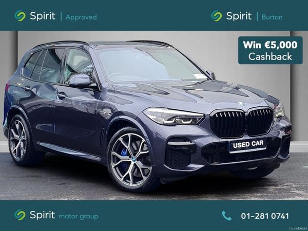BMW X5 SUV, Petrol Plug-in Hybrid, 2022, Grey