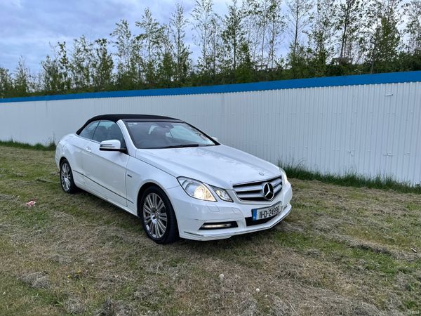 Mercedes-Benz E-Class Convertible, Diesel, 2011, White