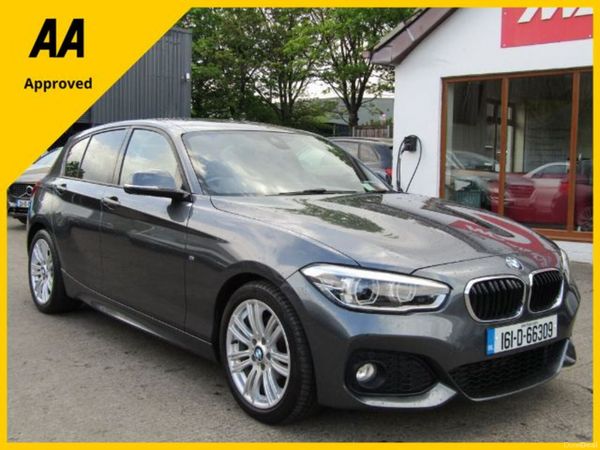 BMW 1-Series Hatchback, Petrol, 2016, Grey
