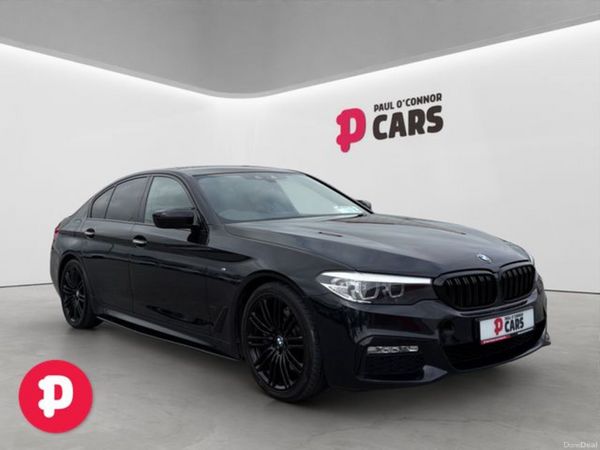 BMW 5-Series Saloon, Diesel, 2017, Black