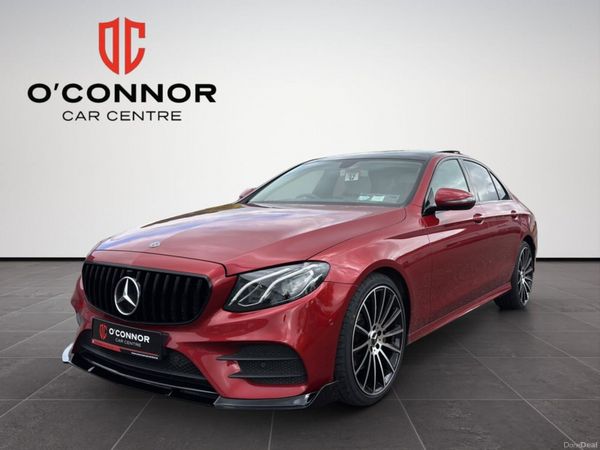 Mercedes-Benz E-Class Saloon, Diesel, 2019, Red