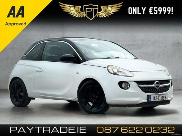 Opel Adam Hatchback, Petrol, 2014, White