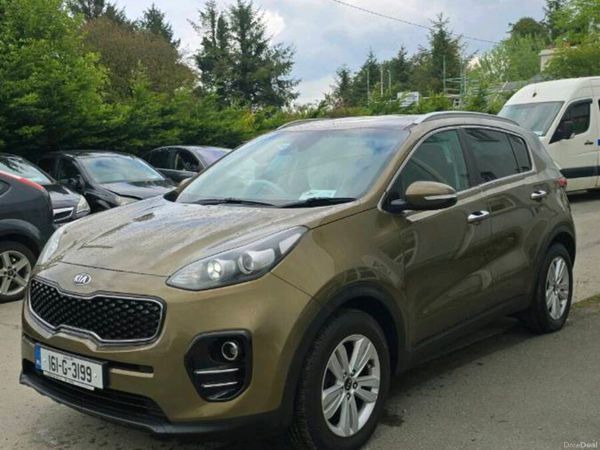 Kia Sportage SUV, Diesel, 2016, Green