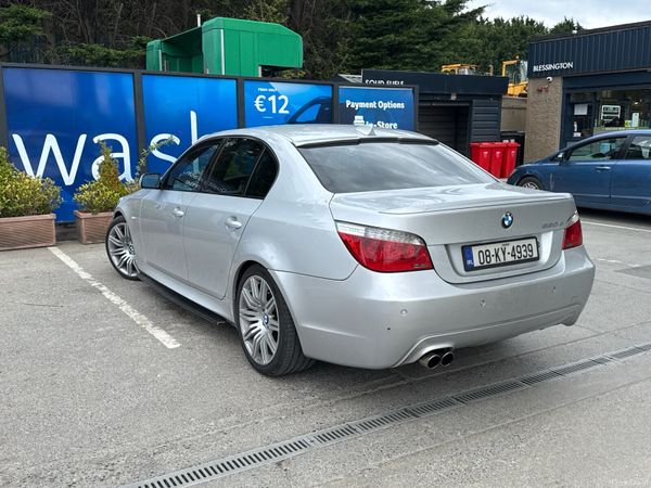 BMW 5-Series Saloon, Diesel, 2008, Silver