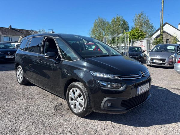 Citroen Grand C4 Picasso Hatchback, Diesel, 2018, Black