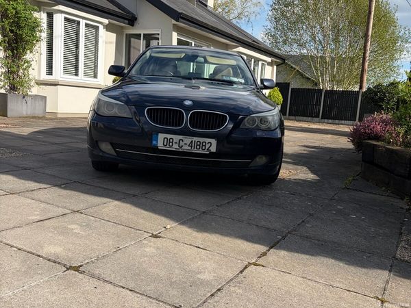 BMW 5-Series Saloon, Diesel, 2008, Blue