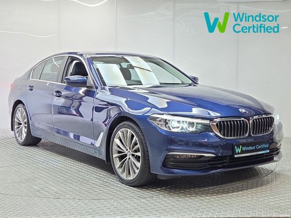 BMW 5-Series Saloon, Diesel, 2020, Blue