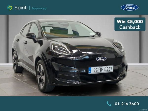 Ford Puma MPV, Electric, 2026, Black