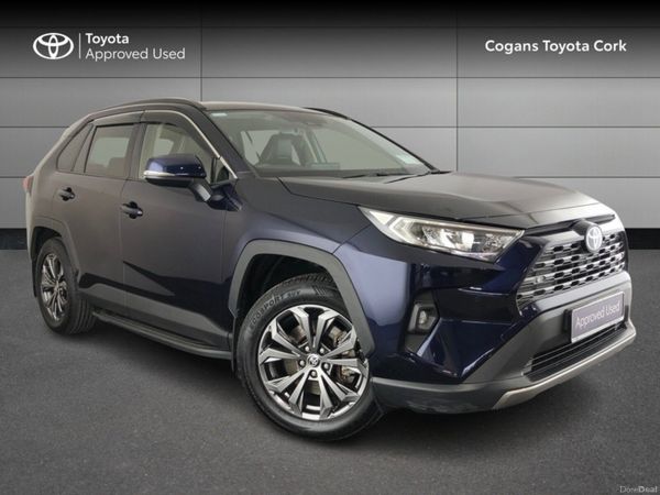 Toyota RAV4 SUV, Petrol Hybrid, 2022, Blue