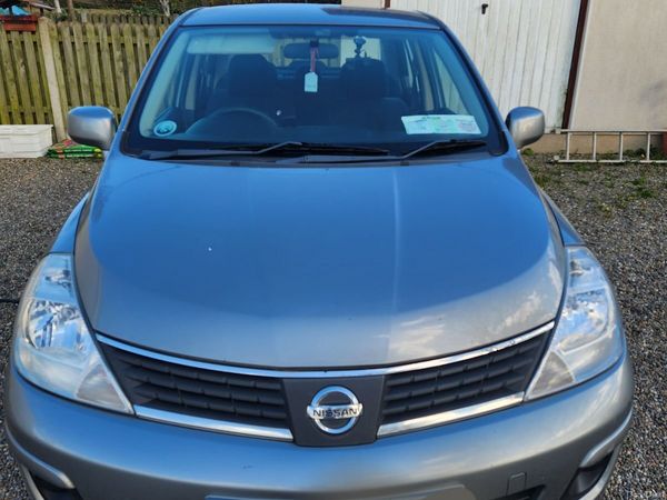 Nissan Tiida Saloon, Petrol, 2008, Grey
