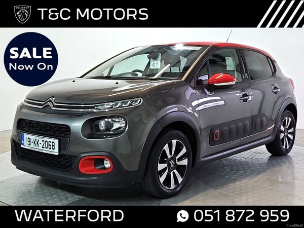 Citroen C3 Hatchback, Petrol, 2019, Grey