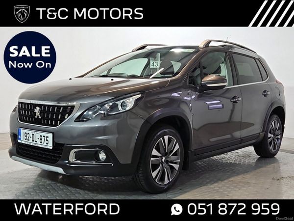 Peugeot 2008 SUV, Petrol, 2019, Grey
