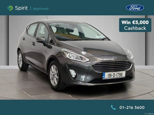 Ford Fiesta Hatchback, Petrol, 2019, Grey