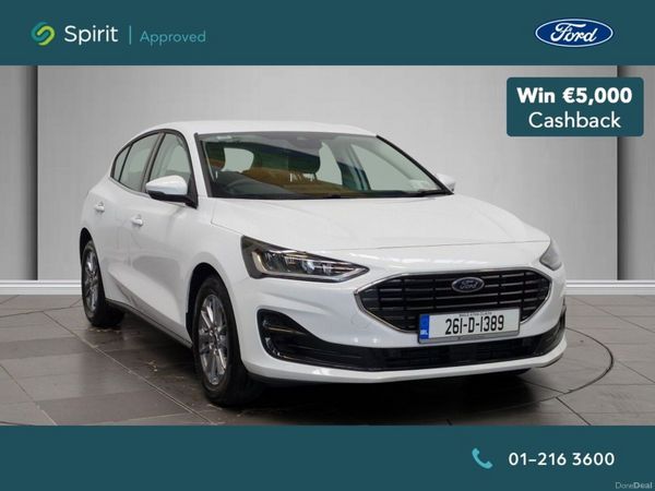 Ford Focus Hatchback, Petrol, 2026, White
