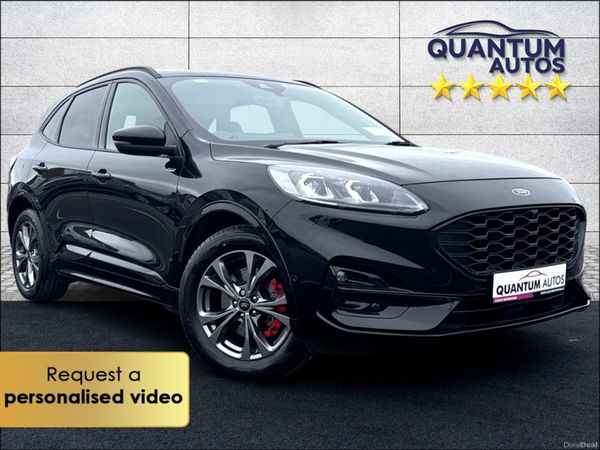 Ford Kuga SUV, Petrol Plug-in Hybrid, 2020, Black