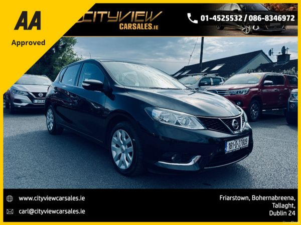 Nissan Pulsar Hatchback, Petrol, 2018, Black