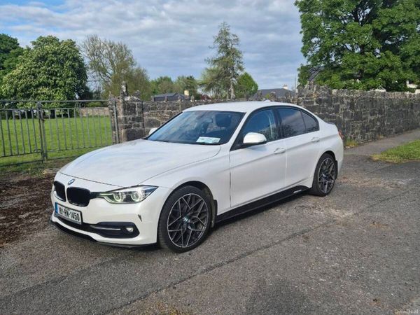 BMW 3-Series Saloon, Diesel, 2018, White