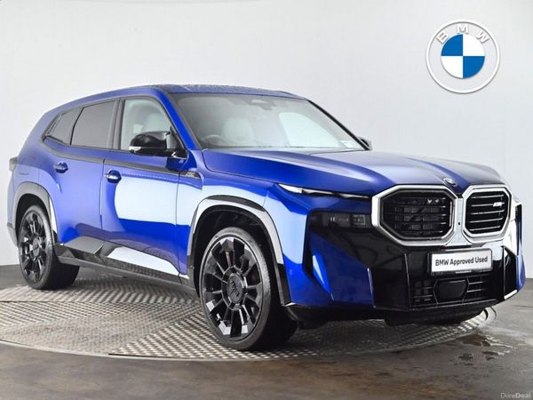 BMW XM SUV, Petrol Plug-in Hybrid, 2025, Blue