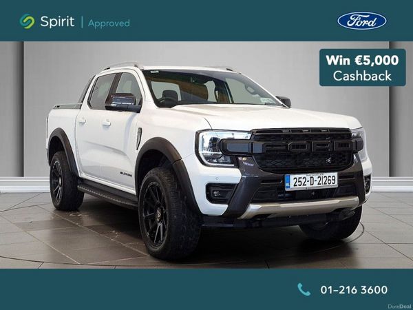 Ford Ranger SUV, Petrol Plug-in Hybrid, 2025, White