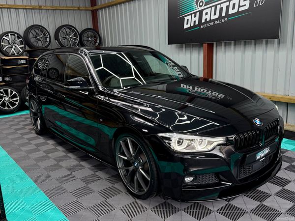BMW 3-Series Estate, Petrol, 2018, Black