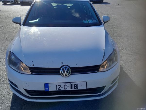 Volkswagen Golf Estate, Diesel, 2012, White