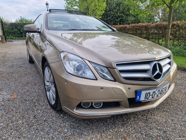 Mercedes-Benz E-Class Coupe, Diesel, 2010, Beige