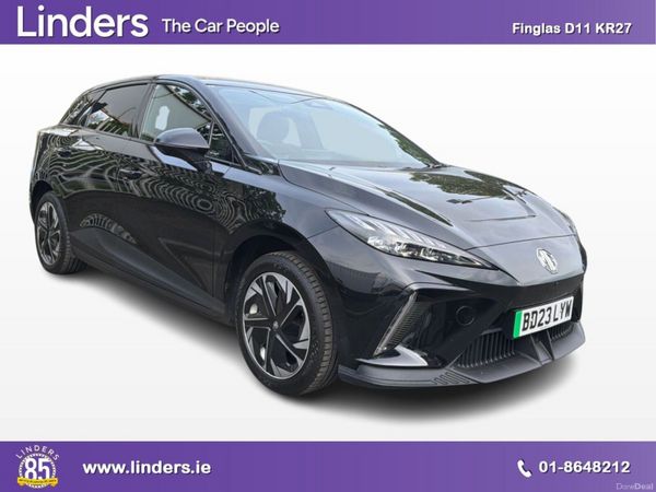 MG MG4 Hatchback, Electric, 2023, Black