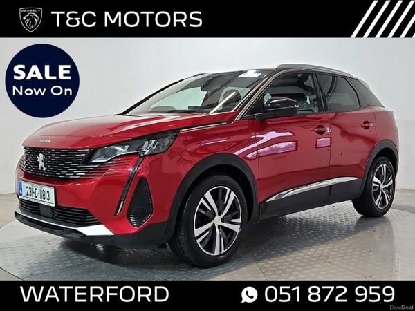 Peugeot 3008 SUV, Diesel, 2023, Red