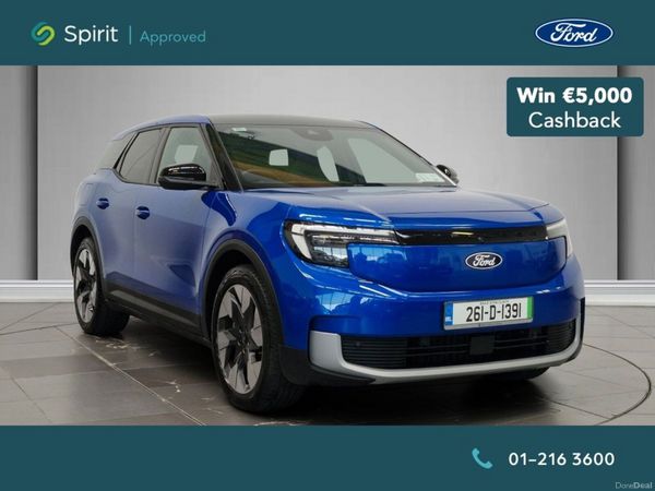 Ford Explorer MPV, Electric, 2026, Blue