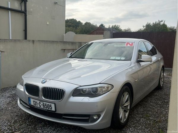BMW 5-Series Saloon, Diesel, 2013, Silver