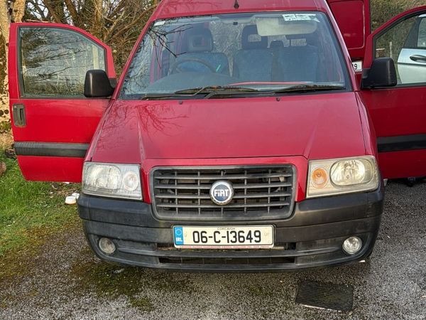 Fiat Scudo Van, Diesel, 2006, Red