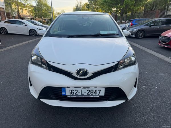 Toyota Vitz Hatchback, Petrol, 2016, White