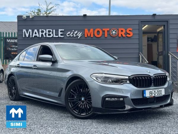 BMW 5-Series Saloon, Petrol Plug-in Hybrid, 2019, Grey