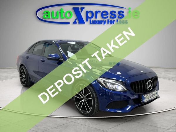 Mercedes-Benz C-Class Saloon, Diesel, 2016, Blue