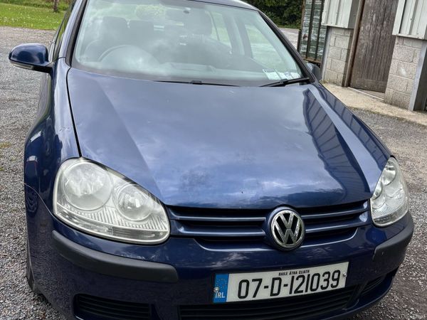 Volkswagen Golf Hatchback, Petrol, 2007, Blue