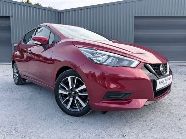 Nissan Micra Hatchback, Petrol, 2021, Red