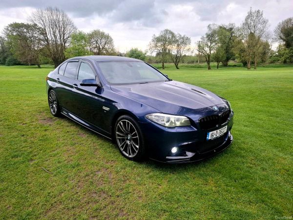 BMW 5-Series Saloon, Diesel, 2016, Blue