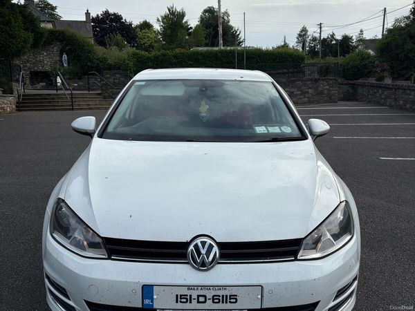Volkswagen Golf Estate, Diesel, 2015, White