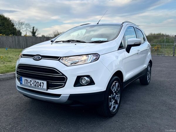 Ford EcoSport SUV, Petrol, 2017, White