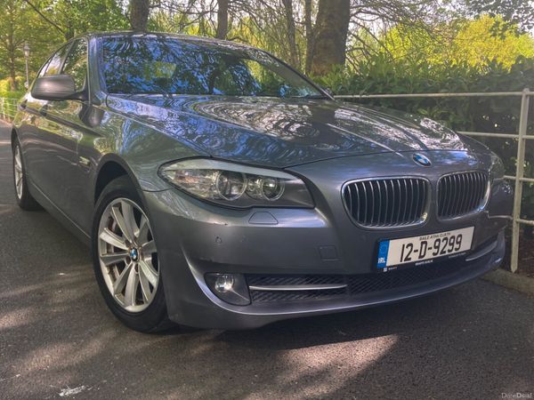 BMW 5-Series Saloon, Diesel, 2012, Grey