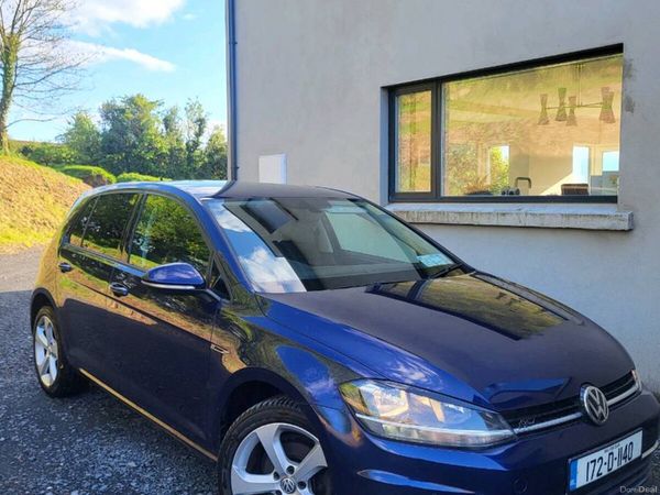 Volkswagen Golf Estate, Diesel, 2017, Blue