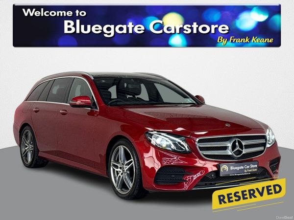 Mercedes-Benz E-Class Estate, Diesel, 2019, Red